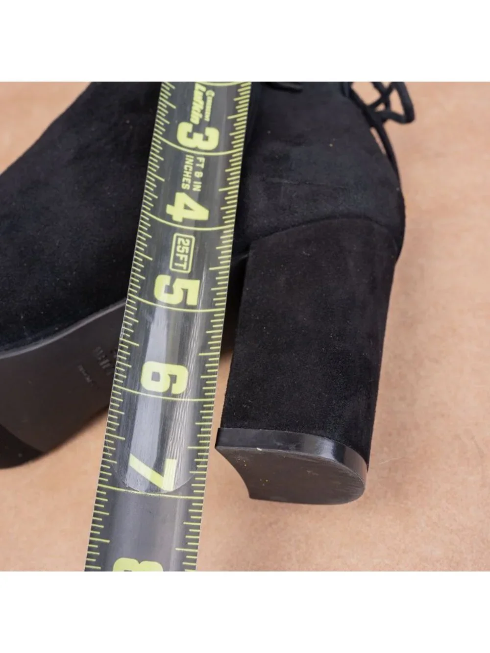 Stuart Weitzman Women Pointy Toe Party Black Suede Zip Back Lace Fashion Boots 7